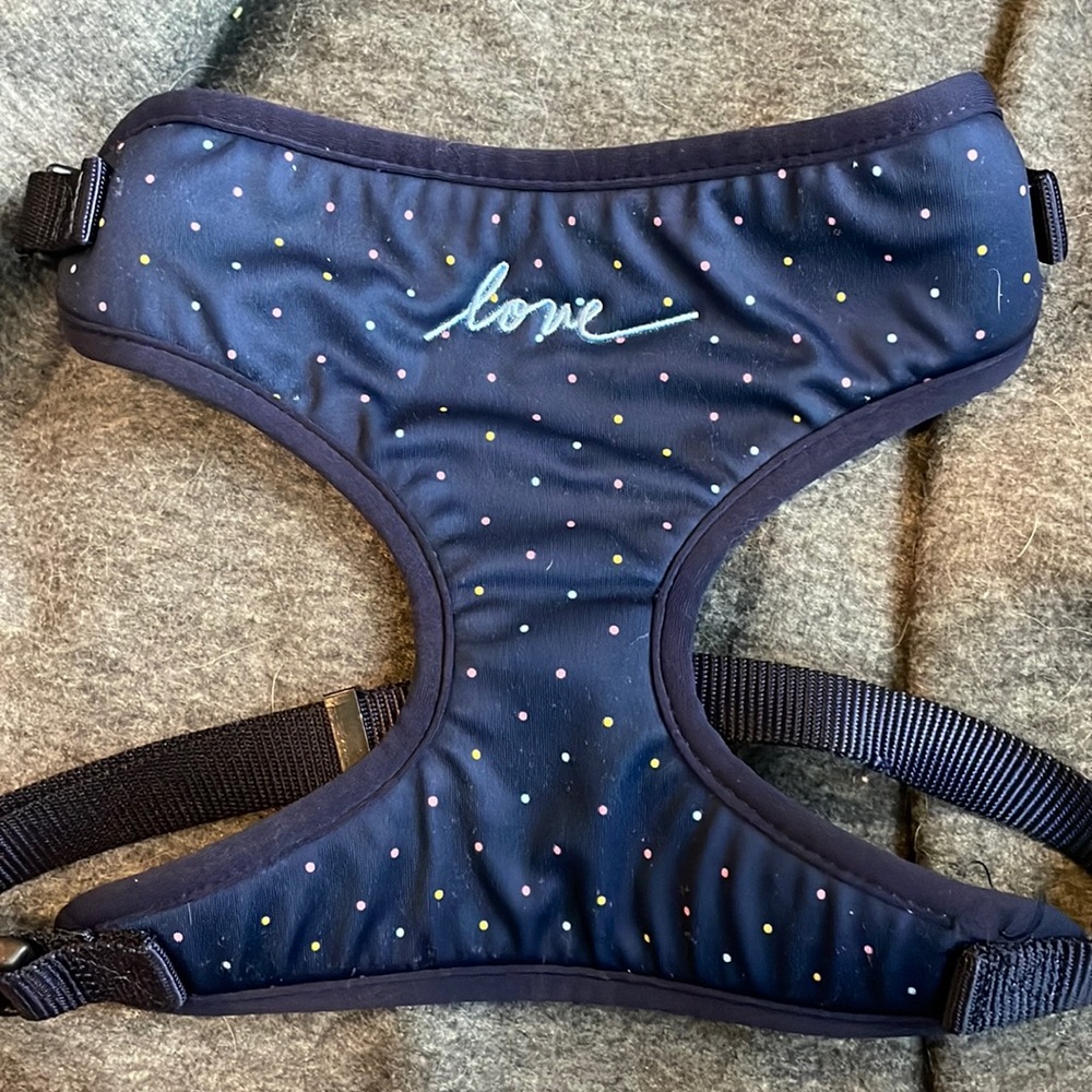 Navy Dog harness size medium